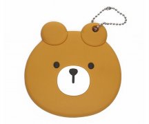 PVC鏡子保護(hù)套，PVC卡通小熊鏡子護(hù)套_PVC套